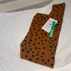 PACT Organic Leggings, Size Medium